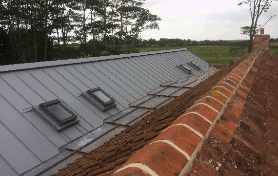 ElC zinc roofing